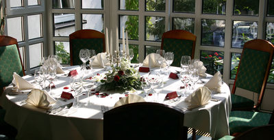 Veranstaltungstisch Hochzeit Eden Hotel